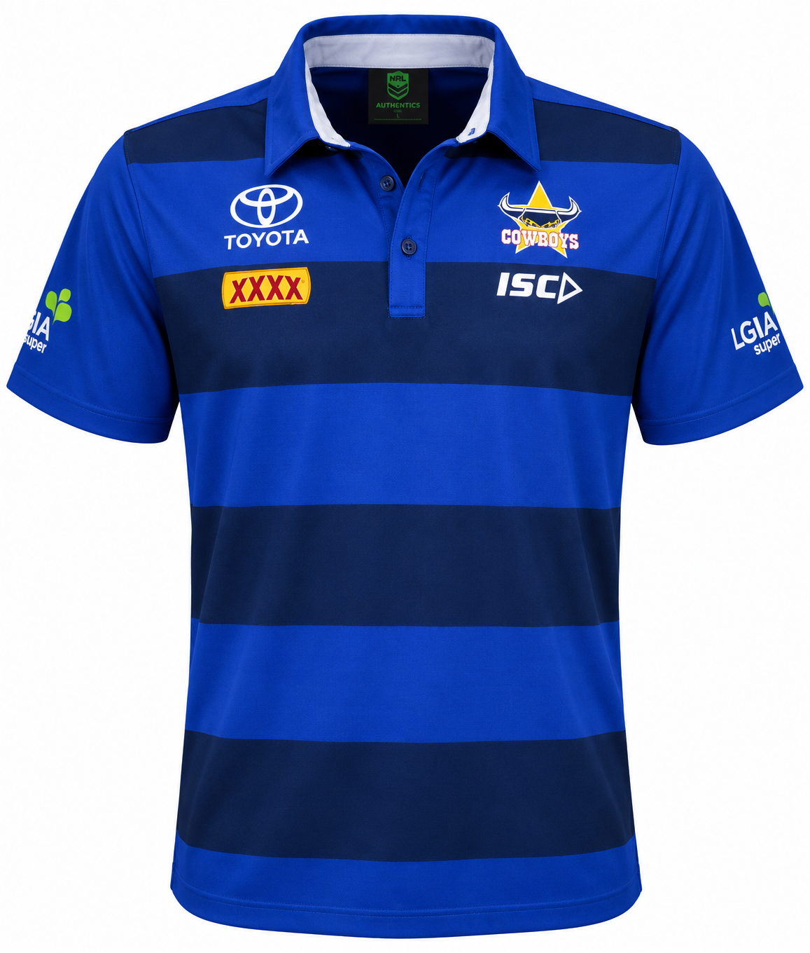 North Queensland Cowboys NRL ISC Marine Polo Shirt