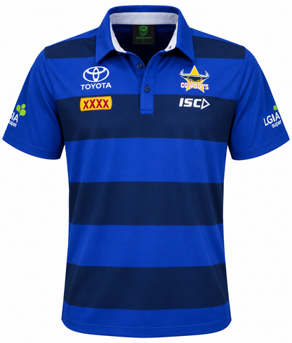 North Queensland Cowboys NRL ISC Marine Polo Shirt