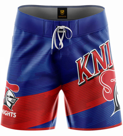 Newcastle Knights NRL Mens Barrel Board Shorts