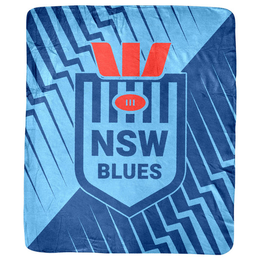 NSW Blues 2026 State Of Origin Coral Fleece Rug
