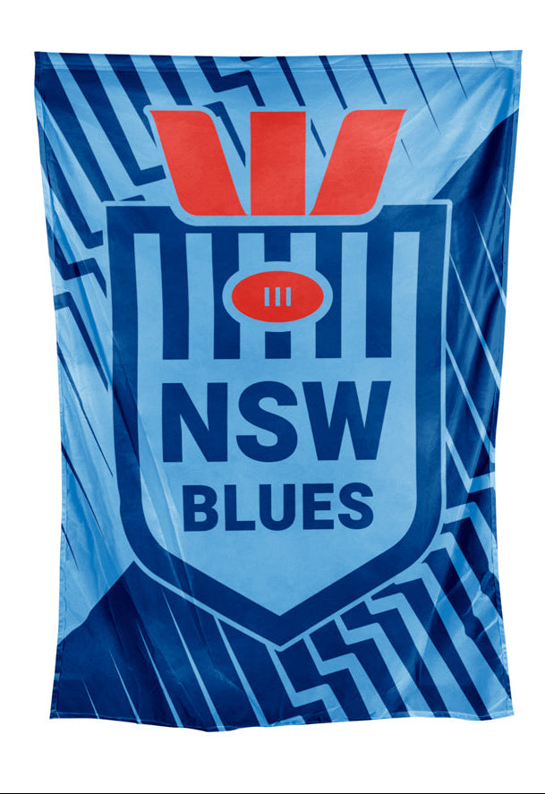NSW Blues 2026 State Of Origin Wall Flag