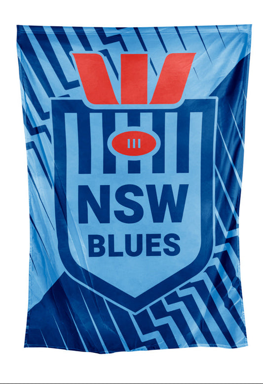 NSW Blues 2026 State Of Origin Wall Flag