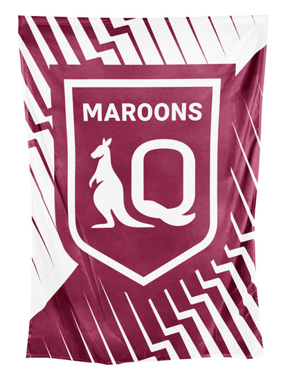 QLD Maroons 2026 State Of Origin Wall Flag 150cm by 90cm
