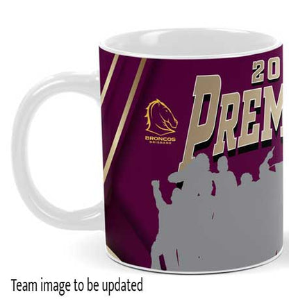 Brisbane Broncos 2025 NRL Premiers Team Premiership Mug *PRESALE*