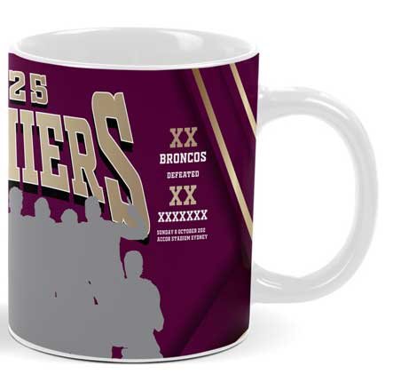 Brisbane Broncos 2025 NRL Premiers Team Premiership Mug *PRESALE*
