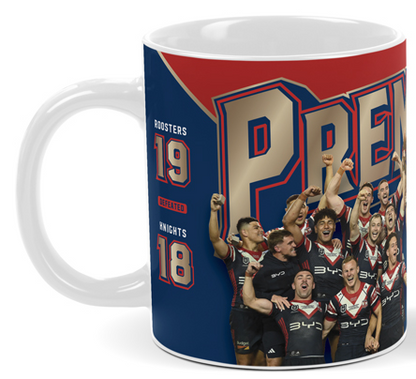 Sydney Roosters 2026 NRL Premiers Team Mug *PRESALE*