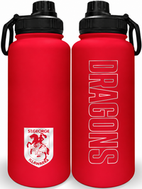 St George Dragons NRL 960ml Stainless Steel Drink Bottle