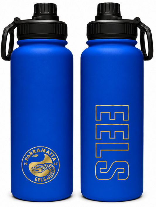 Parramatta Eels NRL 960ml Stainless Steel Drink Bottle