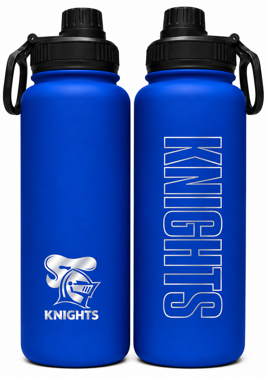 Newcastle Knights 960ml Stainless Steel Drink Bottle