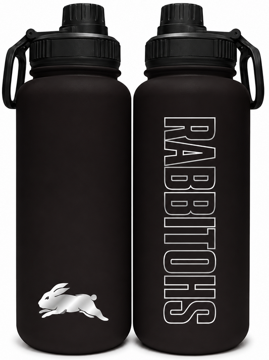 South Sydney Rabbitohs NRL 960ml Stainless Steel Drink Bottle