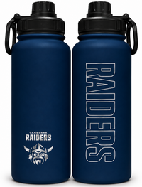 Canberra Raiders NRL 960ml Stainless Steel Drink Bottle