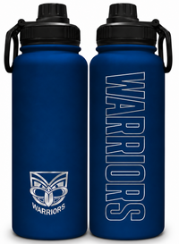 New Zealand Warriors NRL 960ml Stainless Steel Drink Bottle