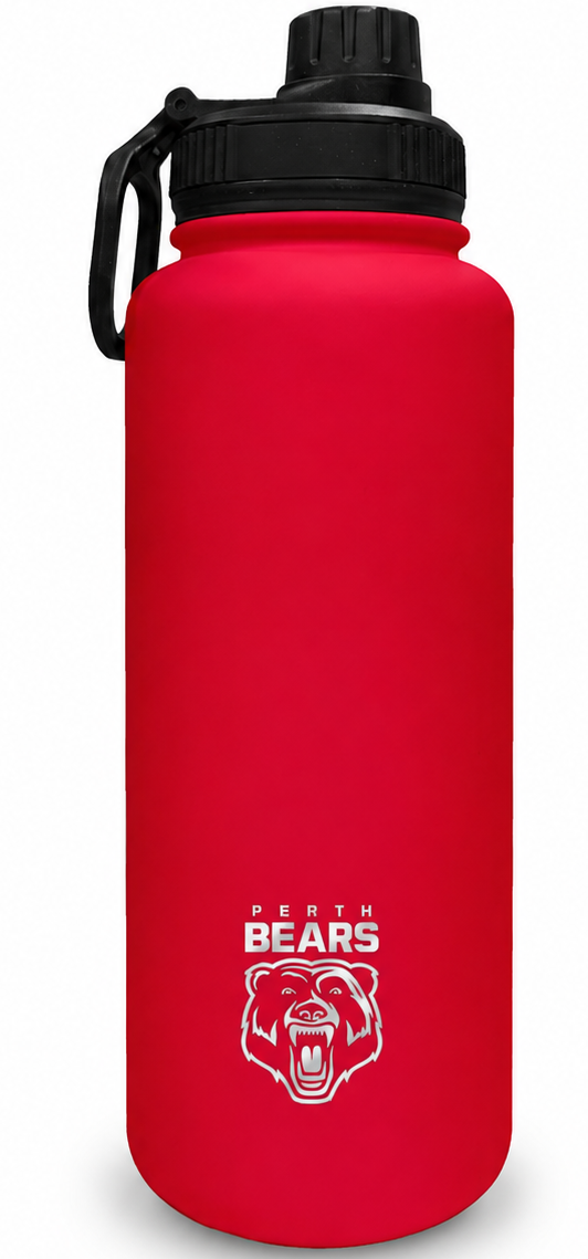 Perth Bears NRL 960ml Stainless Steel Drink Bottle