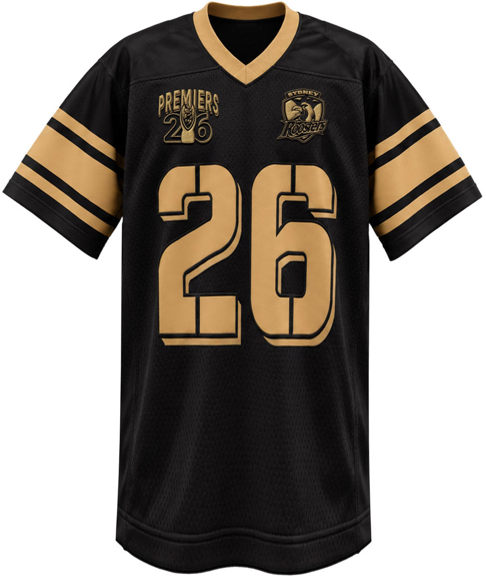 Sydney Roosters 2026 NRL Mens Premiers NFL Jersey *PRESALE*
