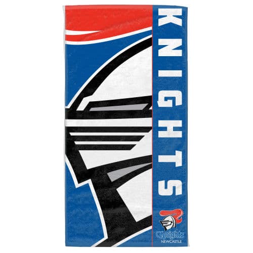 Newcastle Knights NRL Large Beach Towel