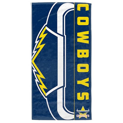 North Queensland Cowboys NRL Large Beach Towel