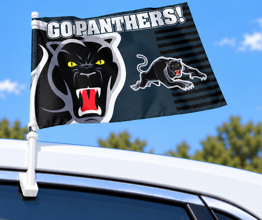Penrith Panthers NRL Car Flag (x1)