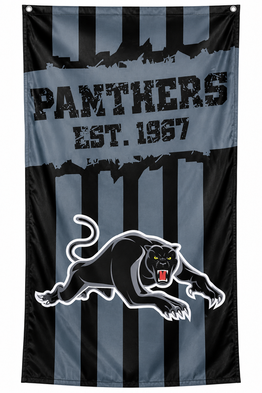 Penrith Panthers NRL Wall Cape Flag 150cm x 90cm
