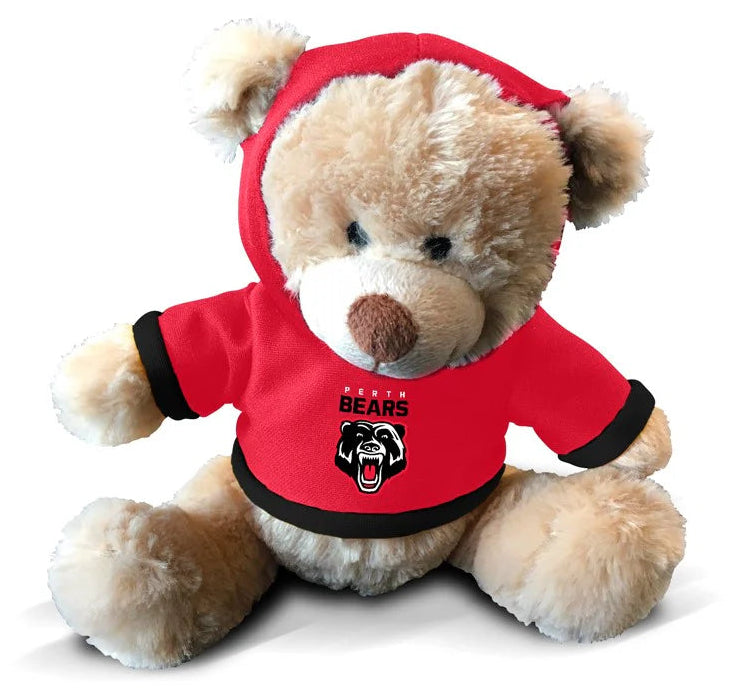 Perth Bears NRL Plush Teddie with Hoodie