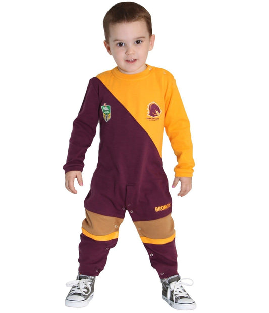 Brisbane Broncos NRL Toddler Footysuit