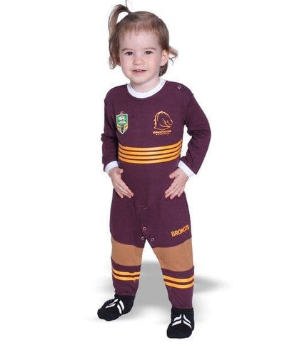 Brisbane Broncos NRL Toddler Footysuit