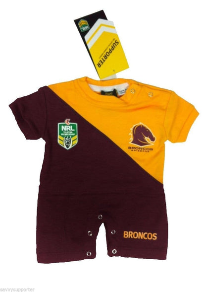 Brisbane Broncos NRL Short Footysuit
