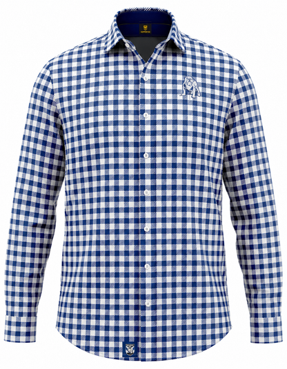 Canterbury Bulldogs NRL Mens Dawson Business Shirt