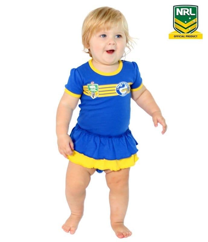 Parramatta Eels NRL Girls Baby Footysuit