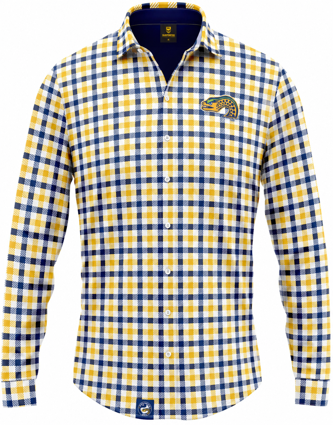 Parramatta Eels NRL Mens Dawson Business Shirt