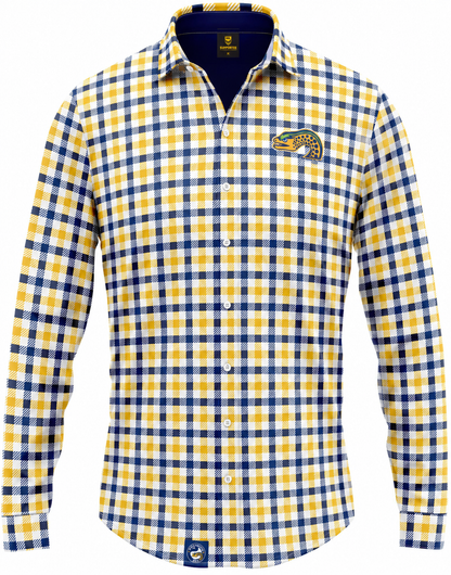 Parramatta Eels NRL Mens Dawson Business Shirt