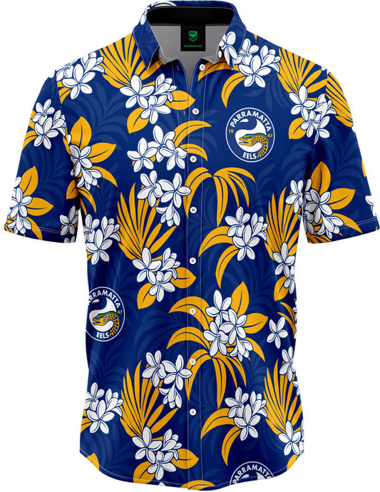 Parramatta Eels 2026 NRL Mens Reef Hawaiian Shirt