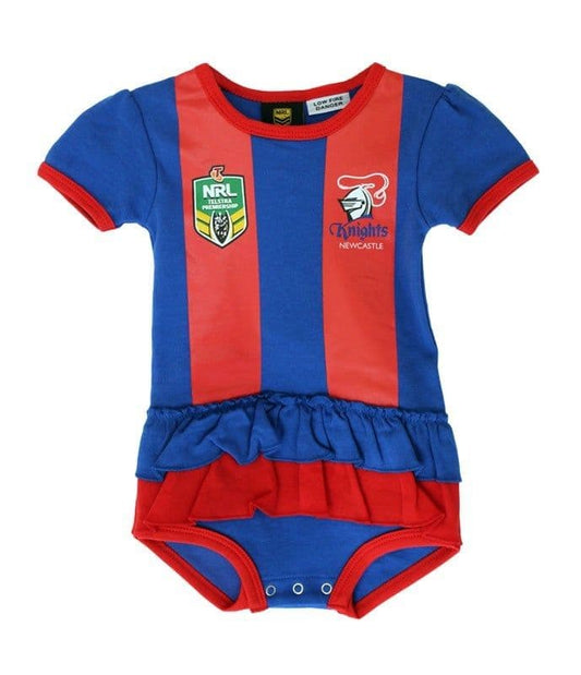 Newcastle Knights Girls Baby Footysuit