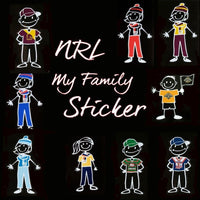 NRL My Family Sticker
