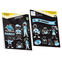 Cronulla Sharks NRL My Family Sticker