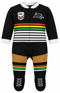 Penrith Panthers NRL Infant Zip Footysuit