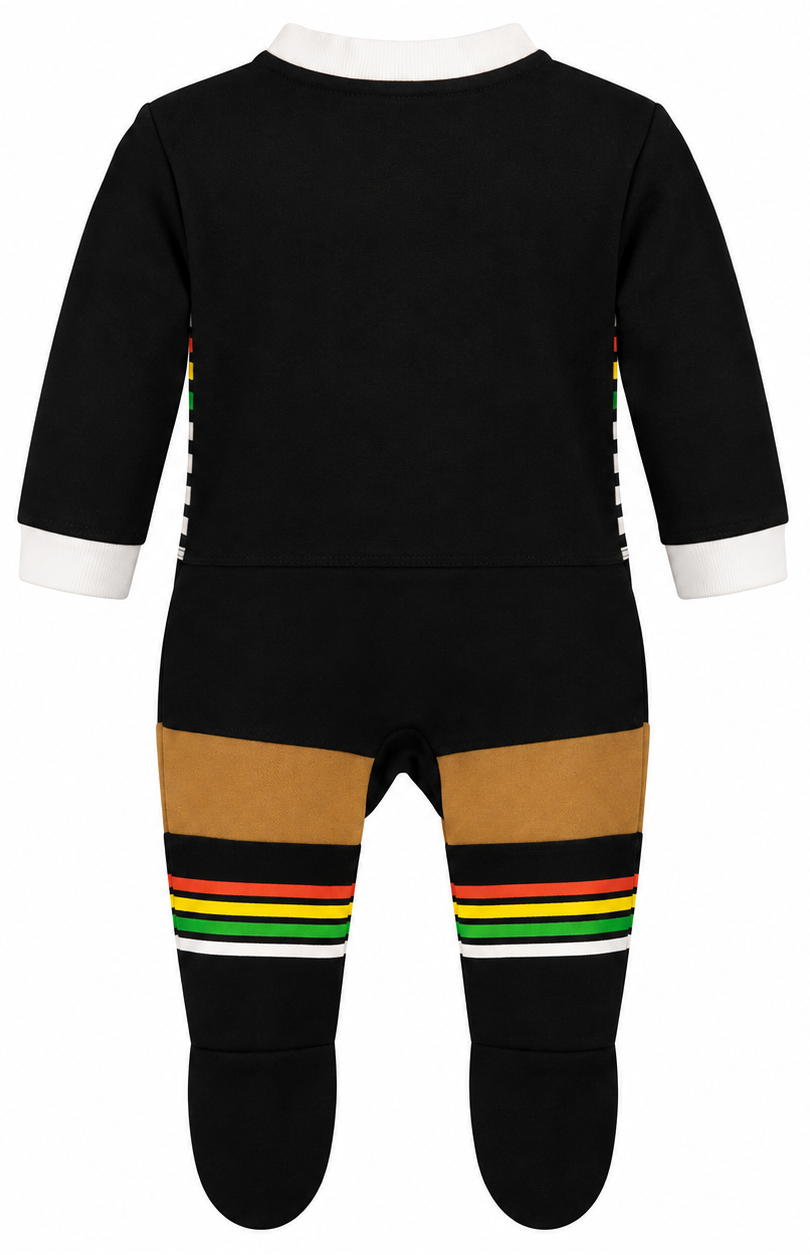 Penrith Panthers NRL Infant Zip Footysuit