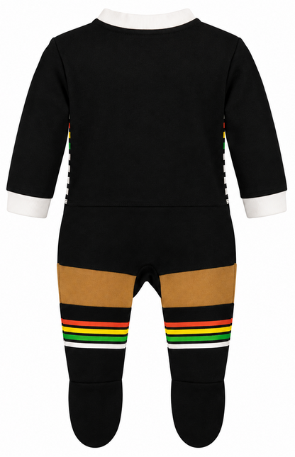 Penrith Panthers NRL Infant Zip Footysuit