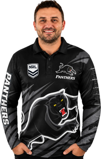 Penrith Panthers NRL Mens Ignition Fishing Shirt