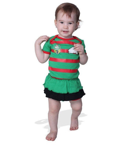South Sydney Rabbitohs Girls Baby Footysuit