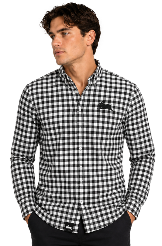 South Sydney Rabbitohs NRL Mens Dawson Business Shirt