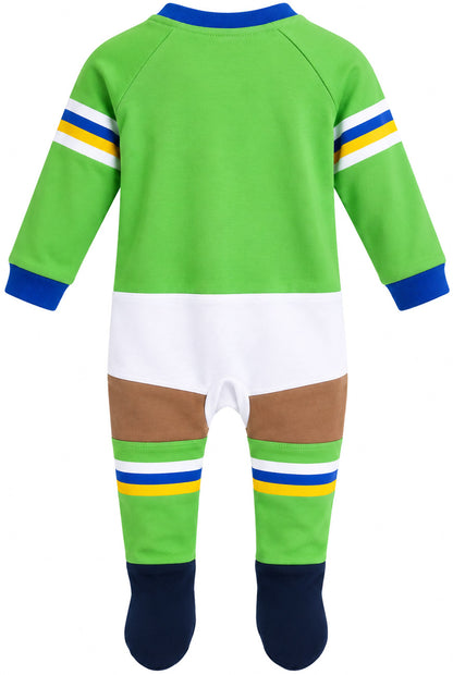 Canberra Raiders NRL Infant Zip Footysuit