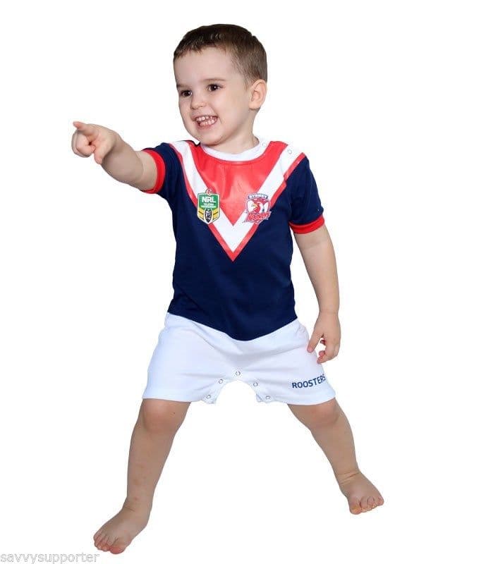 Sydney Roosters Infant Shorts Footysuit