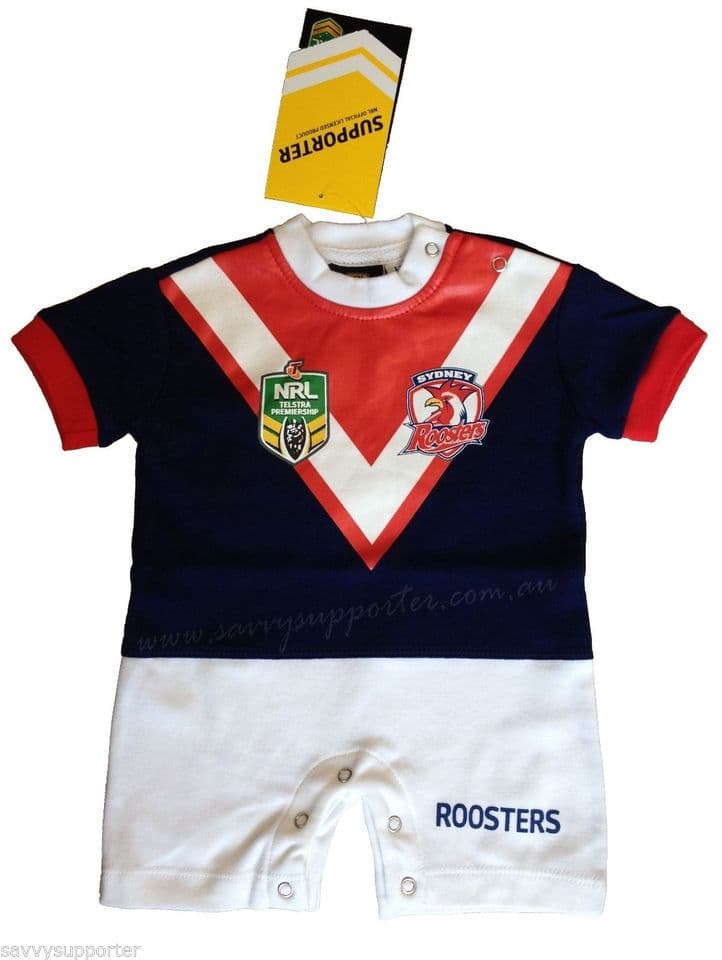Sydney Roosters Infant Shorts Footysuit