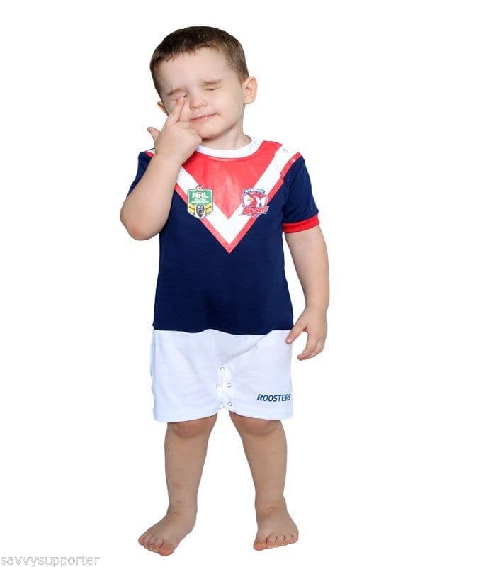 Sydney Roosters Infant Shorts Footysuit