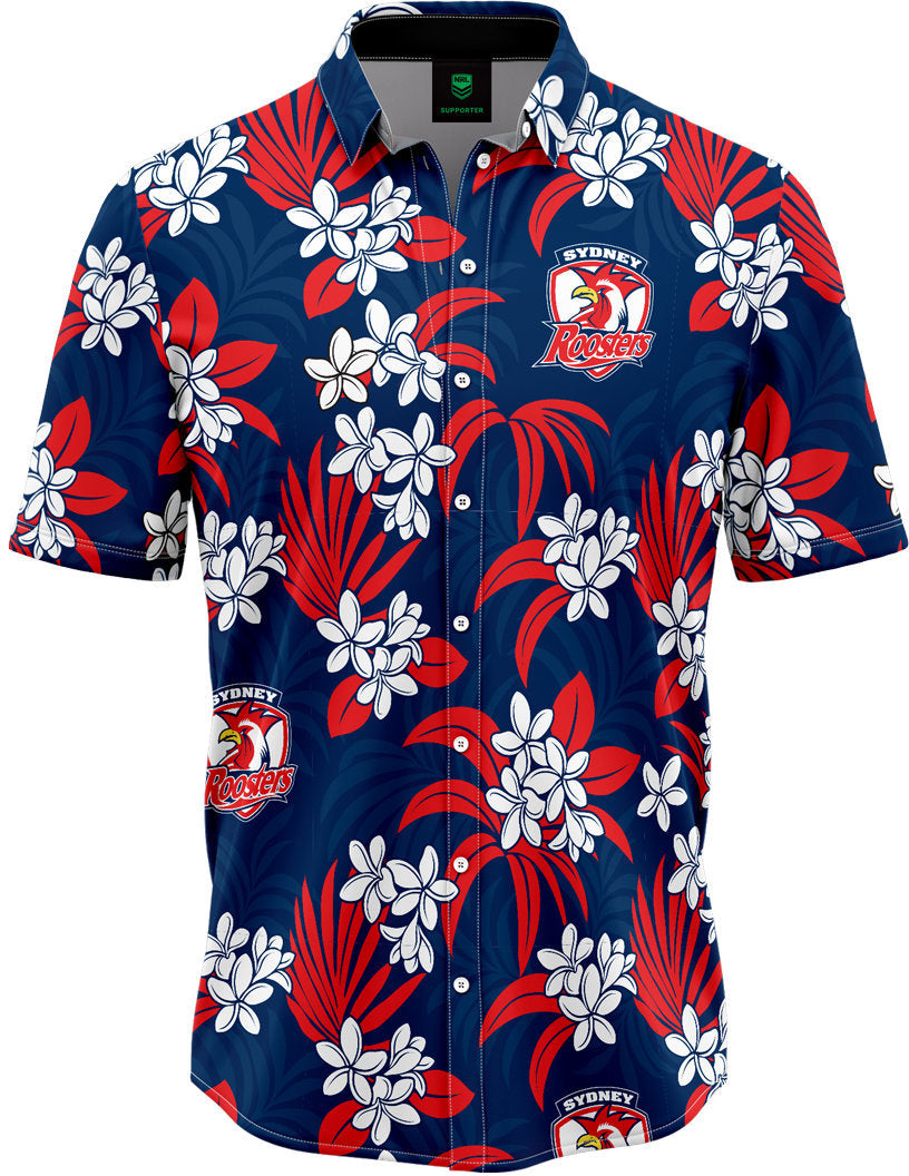 Sydney Roosters 2026 NRL Mens Reef Hawaiian Shirt