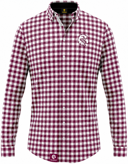Manly Sea Eagles NRL Mens Dawson Business Shirt