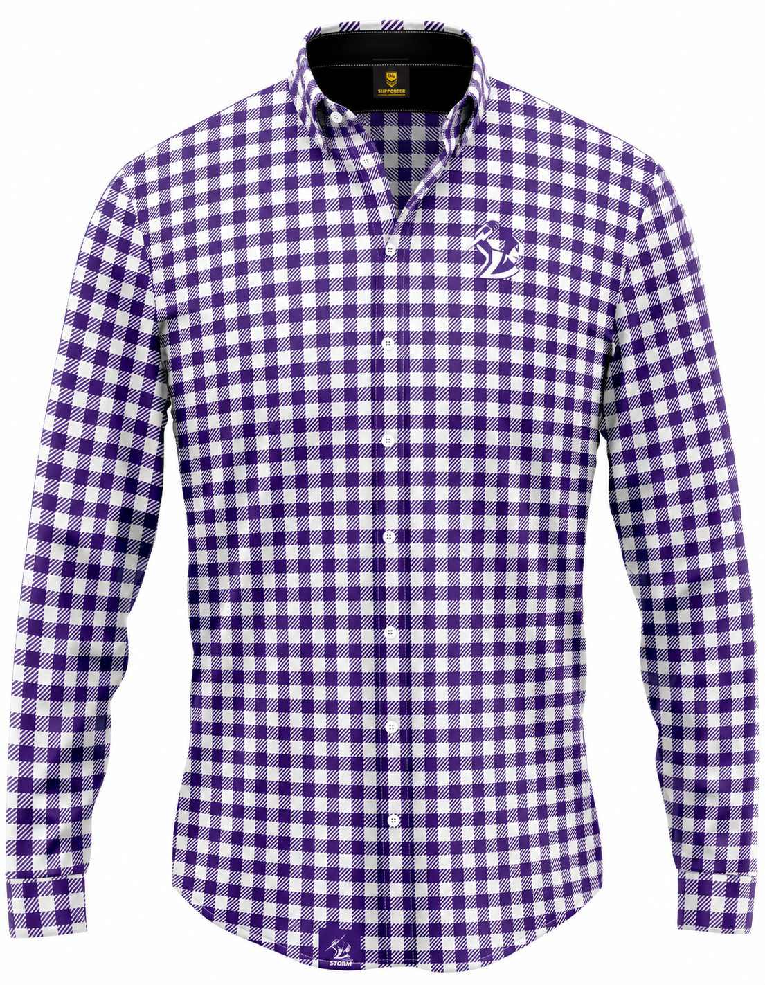 Melbourne Storm NRL Mens Dawson Business Shirt