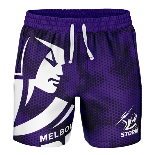 Melbourne Storm 2026 NRL Mens Big Shot Volley Shorts