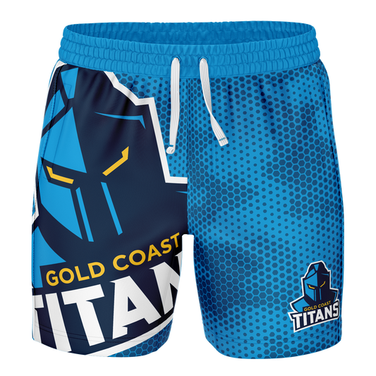 Gold Coast Titans 2026 NRL Mens Big Shot Volley Shorts
