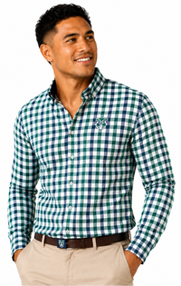 New Zealand Warriors NRL Mens Dawson Business Shirt